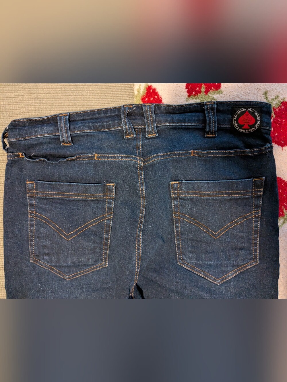 Delta 2 Alpha Design Ace Johnson Jeans Tactical Travel Apparel 36 X 30